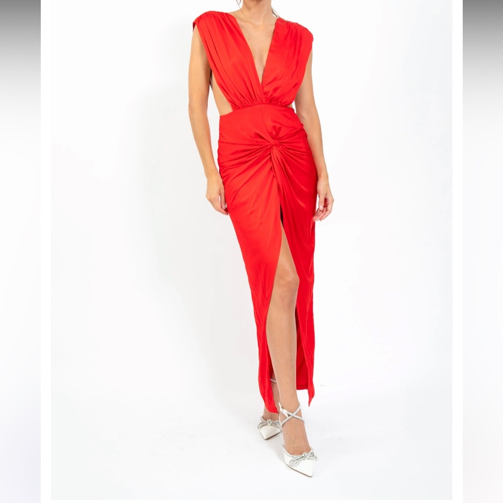Red dress